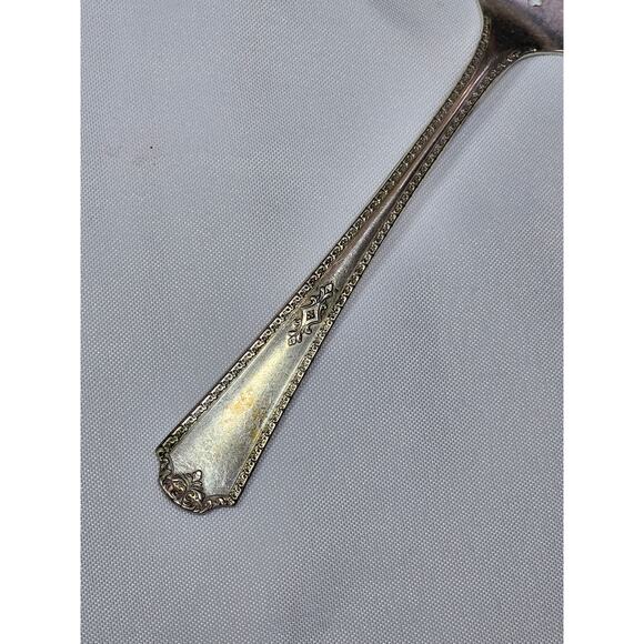 Vintage Simeon L. & George H. Rogers A1 Silverplate Pie Server Ornate Handle - Picture 9 of 13